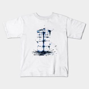 Splaaash Series - Blue Box Ink Kids T-Shirt